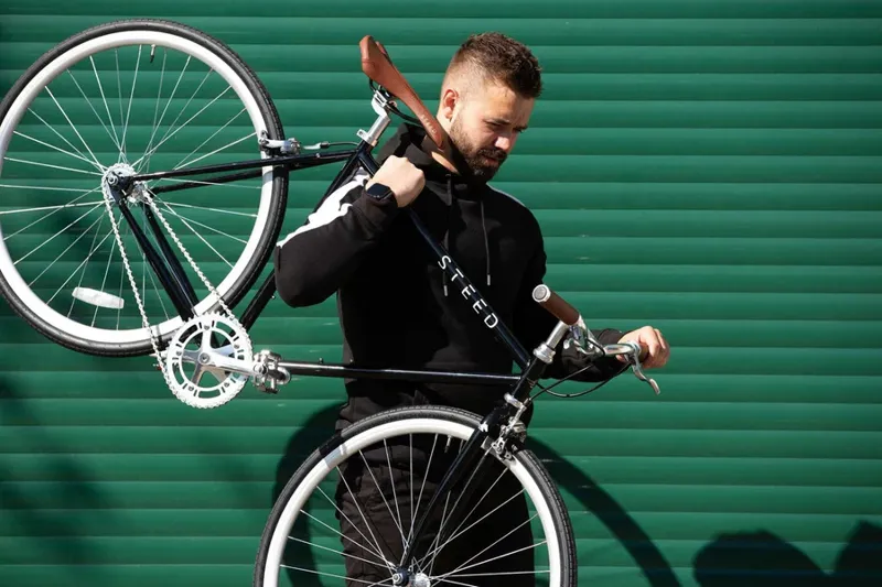 Thoroughbred Single Speed Road Bike Onyx Black-6